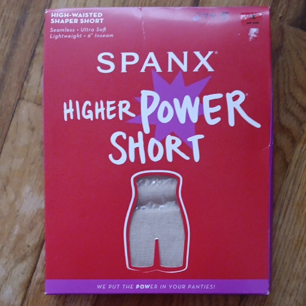 Spanx Higher Power Short in Nude 1x NWT